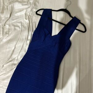 Hervé léger bodycon dress